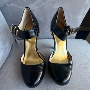 Michael Kors Morgen‎ Maryjane Black Heels size 6.5